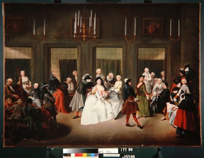 The Convent Parlour, c.1760 by Giuseppe Gobbis